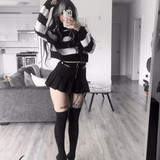 happy 12K 👻🖤 thank u so much new friends I appreciate you all spooky lil pals #altgirl #alternativeg