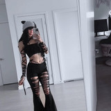 I would wear this toque every day if I could pants @dollskill shirt @aliexpress hat @melancholy.merr