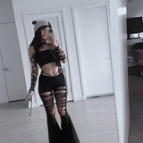 I would wear this toque every day if I could pants @dollskill shirt @aliexpress hat @melancholy.merr