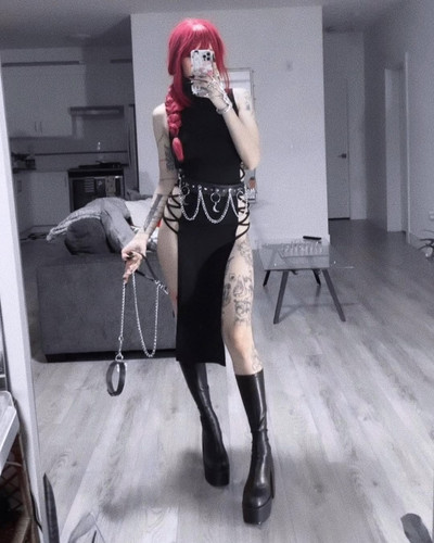 let’s destroy the world together ⛓️ Makima style inspo from @nevstudiostreetwear #makima #chainsawma.jpg