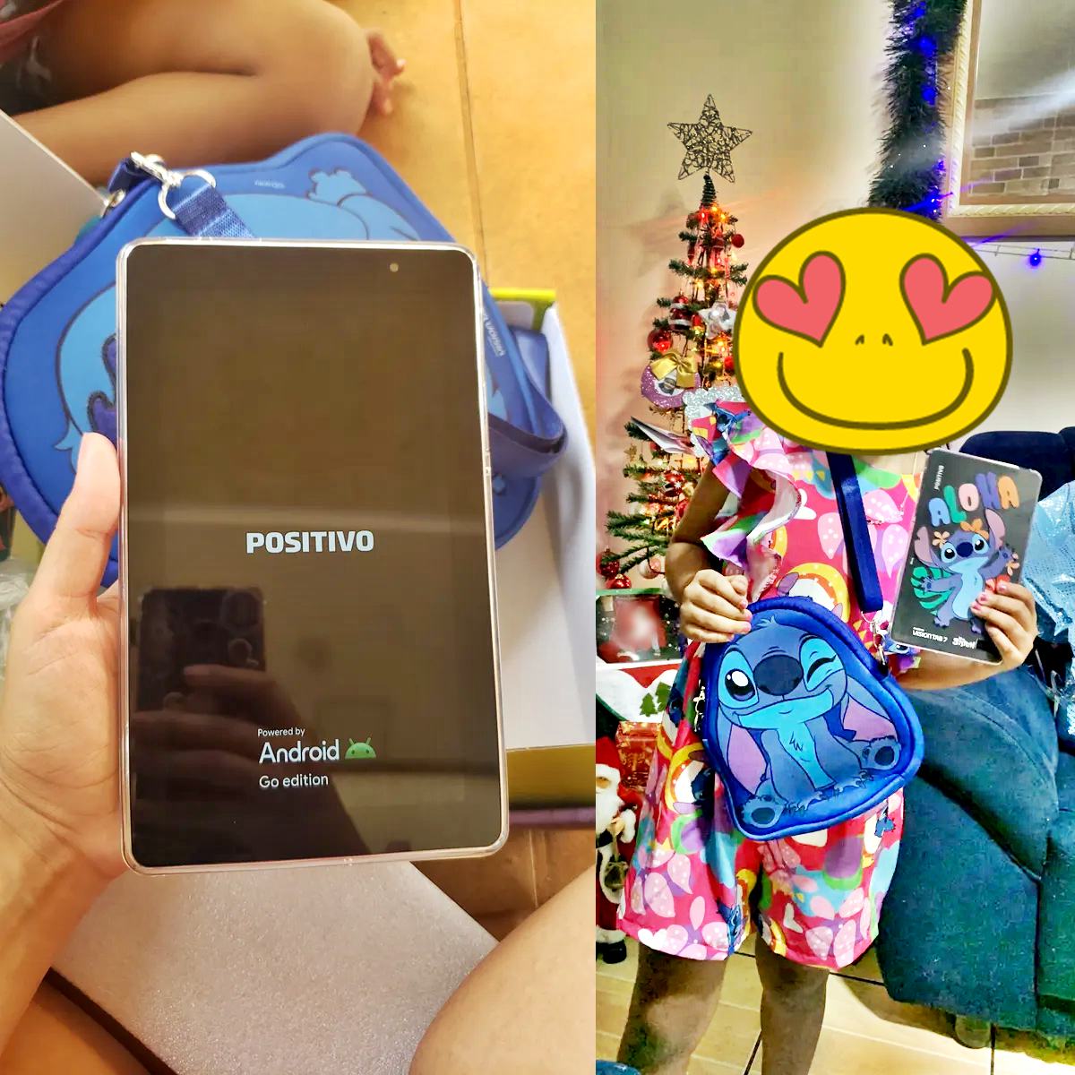 Tablet Positivo Vision Tab 7 Stitch – Processador Octa-core 3gb Ram 64gb Armazenamento, Tela 7 Ips, Bateria 3100mah, Android 14 Go, Wi-fi – Preto – Inclui Capa De Proteção E Capa De Transporte