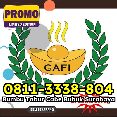 BONUS! WA 0811-3338-804 Jual Bubuk Cabe Cedea Ngawi Ponorogo Surabaya GAFI Harga Bumbu.1