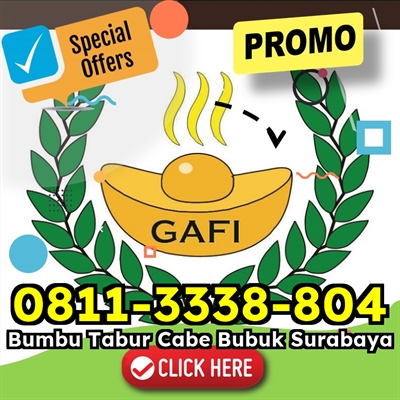 BONUS! WA 0811-3338-804 Jual Bubuk Cabe Kuah Bening Blitar Tulungagung Trenggalek GAFI Produksi Bumb.1