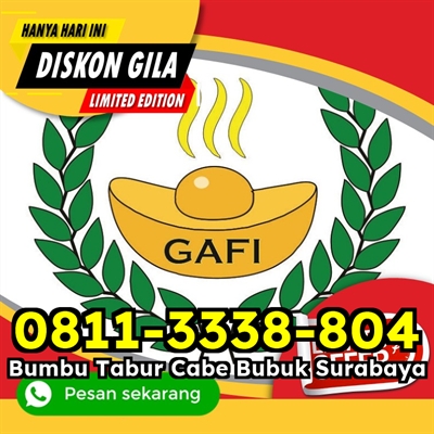 TERBAIK! WA 0811-3338-804 Jual Bumbu Instan Koki Jempol Sidoarjo Gresik Lamongan GAFI Daftar Harga B.1