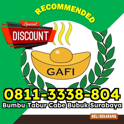 FAVORIT! WA 0811-3338-804 Jual Bubuk Cabe Shabu Tomyam Ngampilan Gedongtengen Wirobrajan GAFI Penyed.1