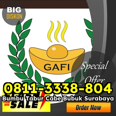 VIRAL! WA 0811-3338-804 Jual Bumbu Tabur Sukiyaki Tomyam Malang Pasuruan Mojokerto GAFI Produk Bumbu.1