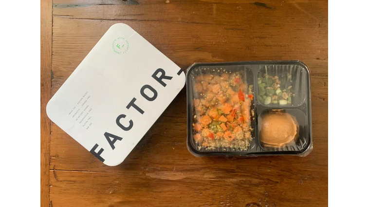 factor vegan meal