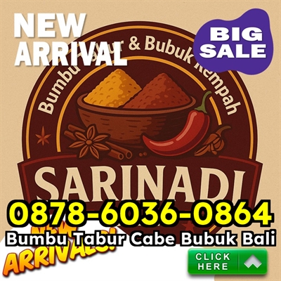 PROMO! WA 0878-6036-0864 Jual Bubuk Rempah Kering Kiloan Pasuruan Lamongan SARINADI Makloon Bumbu.1