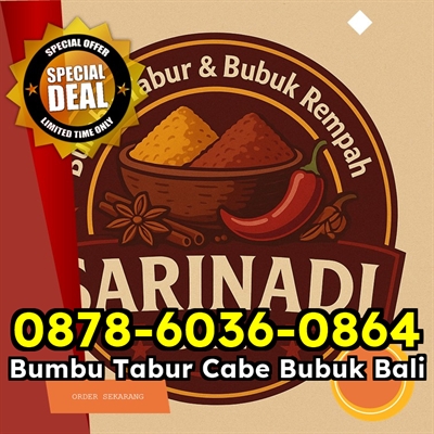 TERLARIS! WA 0878-6036-0864 Jual Bumbu Instan Pedas Seririt Banjarangkan Negara SARINADI Pabrik Bumb.1