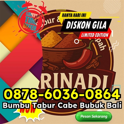 TERBAIK! WA 0878-6036-0864 Jual Bumbu Instan Gerobakan Sukasada Susut Busungbiu SARINADI Daftar Harg.1