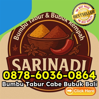 MENARIK! WA 0878-6036-0864 Jual Bubuk Cabe Larasa Lombok Sandubaya Gerung SARINADI Pusat Grosir Bumb.1