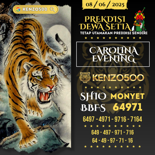 Prediksi Togel Toto 4D Carolina Evening Minggu 8 Juni 2025.jpg