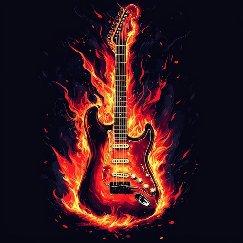 electric guitar fire flames isolated black background 3d illustration 1308175 44014.jpg