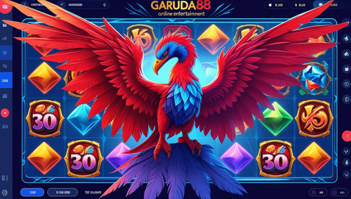 Garuda88 Gerbang Utama Menuju Dunia Hiburan Online Terbaik di Indonesia dengan burung garuda dan war.jpg