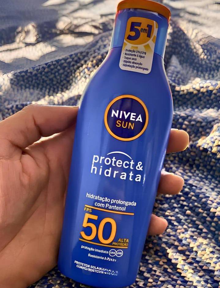NIVEA SUN Protetor Solar Protect & Hidrata FPS 50 125ml