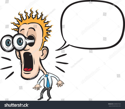 stock photo cartoon surprising businessman with speech bubble on white background 206967535.jpg