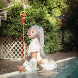 WATER FRIEREN 🦆 quale tra queste foto preferiteIo assolutamente sempre e solo con i cosplay sobri e 