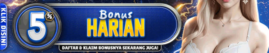 BONUS SETIAP DEPOSIT 5%