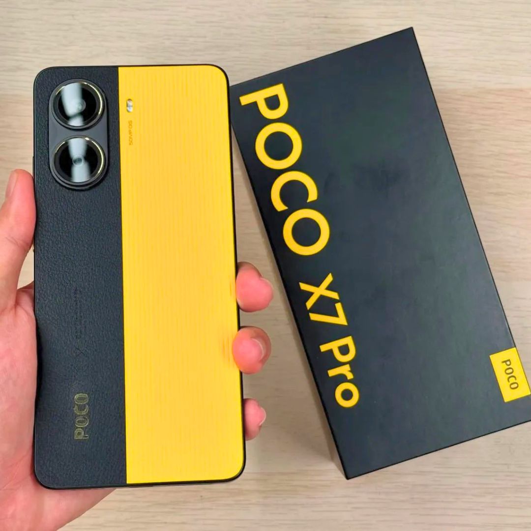 POCO X7 Pro Smartphone Dimensity 8400-Ultra 6000mAh 50MP câmera com OIS 120Hz NFC 5G Yellow 8GB 256GB