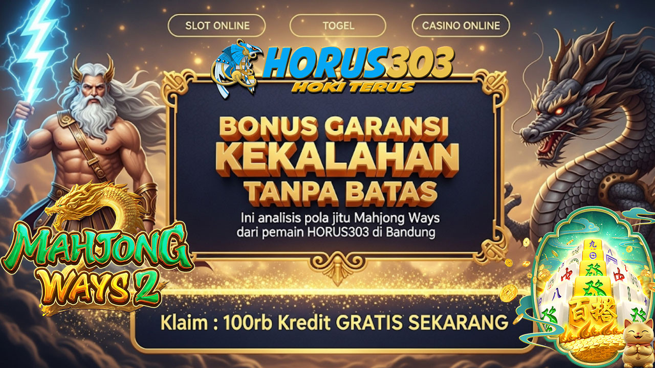 Pernah alami 100 spin tanpa scatter? Ini analisis pola jitu Mahjong Ways dari pemain HORUS303 di Bandung