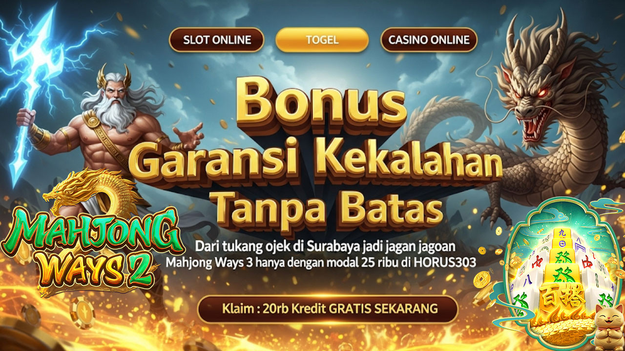 Dari tukang ojek di Surabaya jadi jagoan Mahjong Ways 3 hanya dengan modal 25 ribu di HORUS303