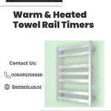Warm &amp; Heated Towel Rail Timers By Domenic Bathroom Ware