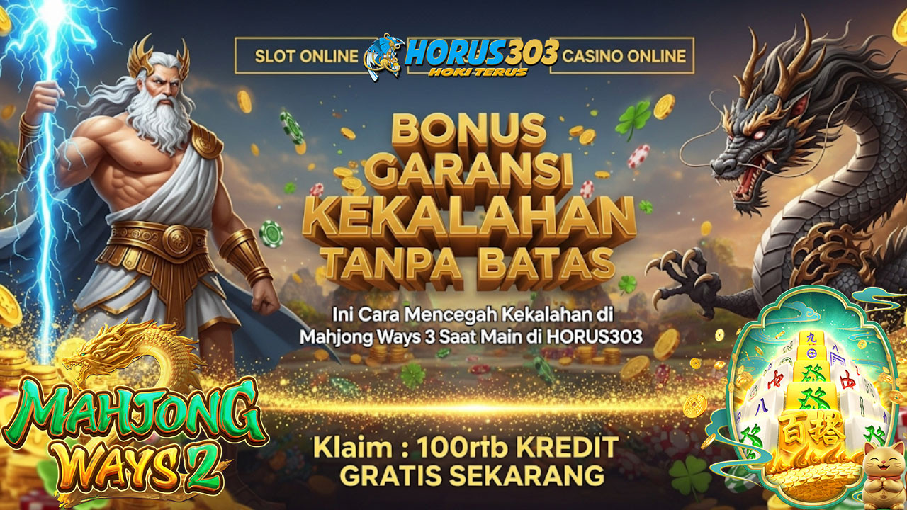 Kok Bisa Scatter Tidak Muncul 50x Spin? Ini Cara Mencegah Kekalahan di Mahjong Ways 3 Saat Main di HORUS303