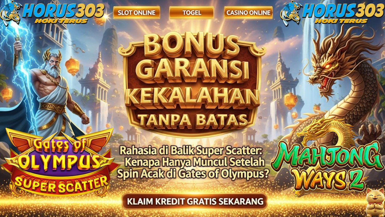 Rahasia di Balik Super Scatter: Kenapa Hanya Muncul Setelah Spin Acak di Gates of Olympus?