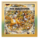 Picnic Among Sunflowers 1