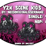 y2k scene kids octoslime