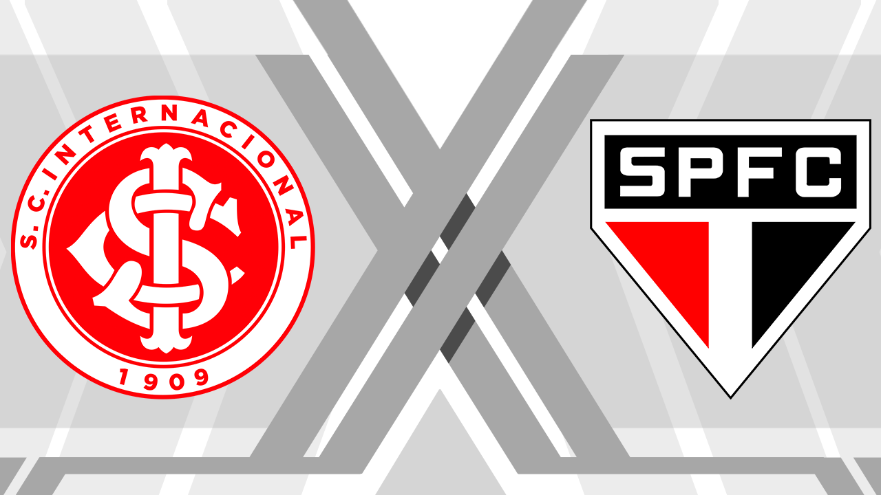 Internacional e São Paulo: acompanhe o jogo ao vivo pelo Brasileirão