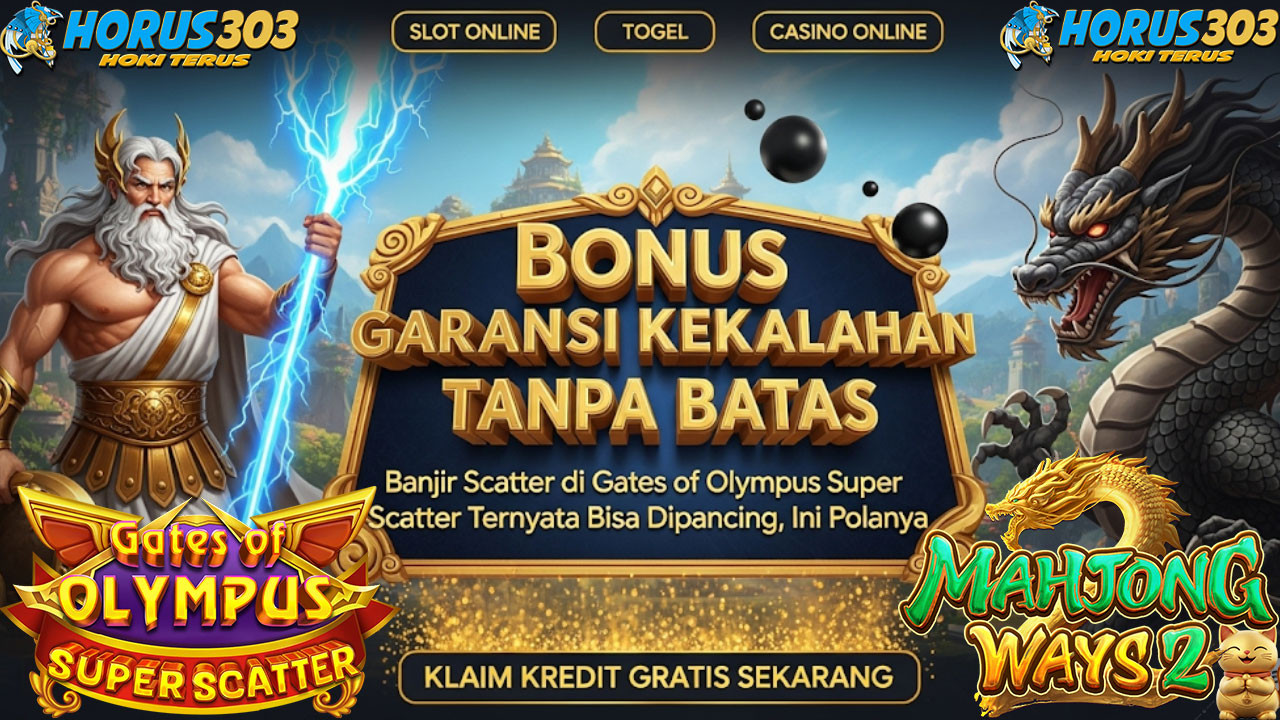Banjir Scatter di Gates of Olympus Super Scatter Ternyata Bisa Dipancing, Ini Polanya