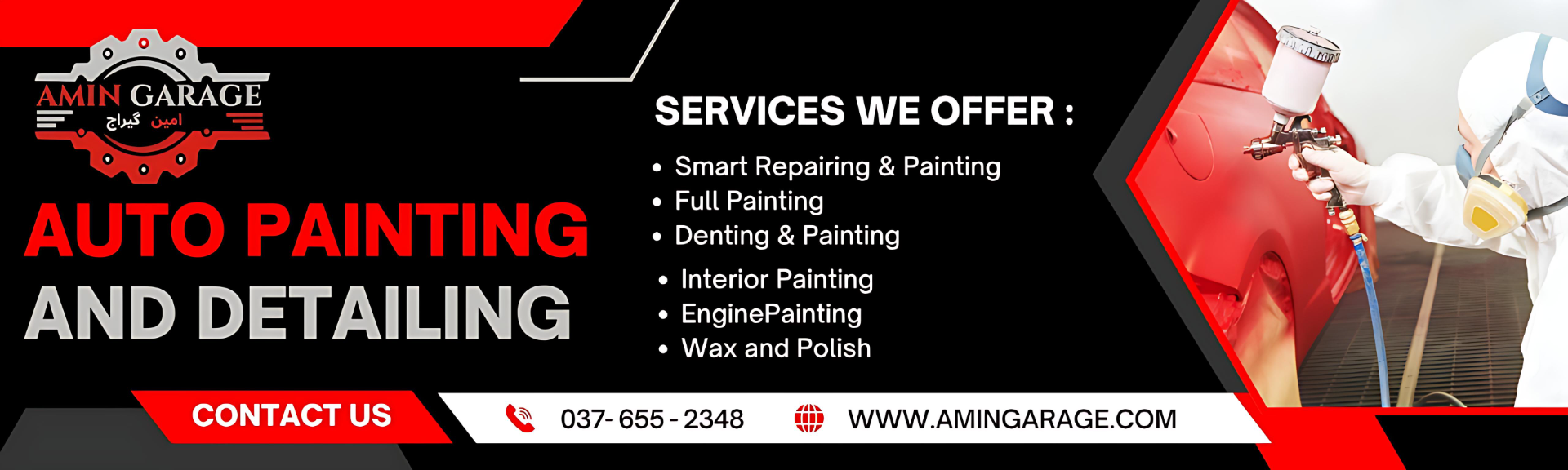 Auto repair at the Amin Garage workshop in Faqir Wali, Bahawalnagar
