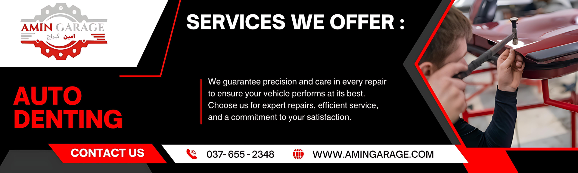 Auto repair at the Amin Garage workshop in Faqir Wali, Bahawalnagar