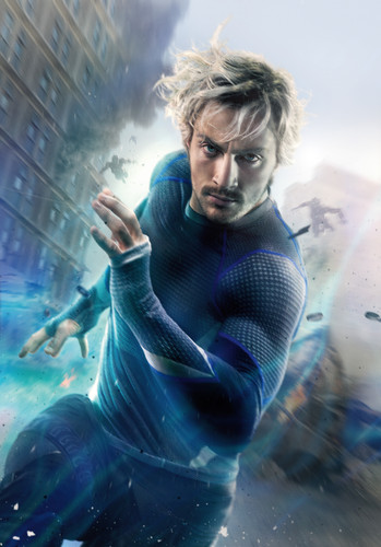 [7496x10736]Avengers Age of Ultron Quicksilver Poster