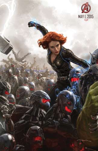 [3901x6001]Avengers Age of Ultron ComicCon Black Widow