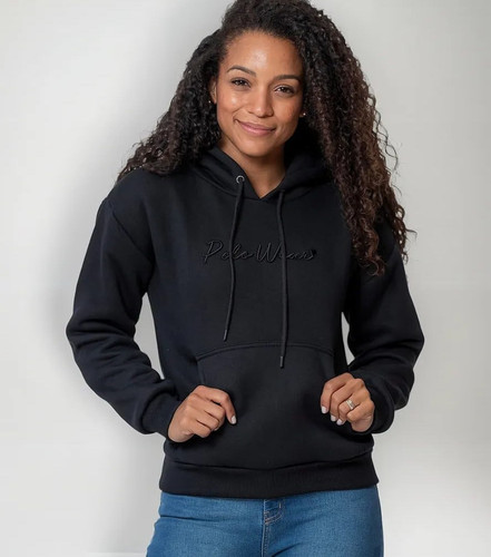 Blusa Feminina Moletom Logo Bordado Polo Wear Preto.jpg