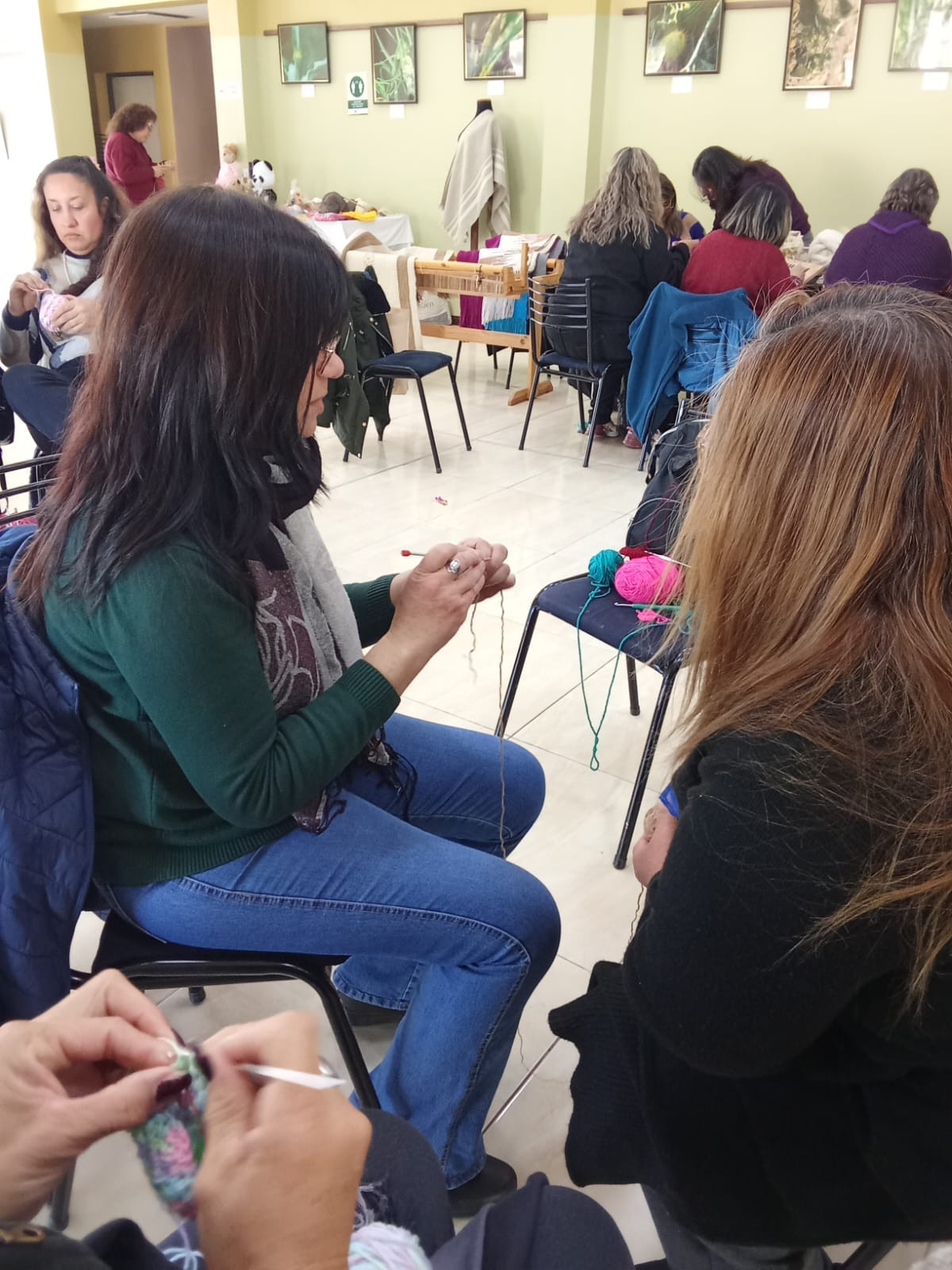 En el marco del Día de la Tejedora Sanjuanina, la Municipalidad de San Martín llevó adelante el Primer Encuentro de Tejedoras