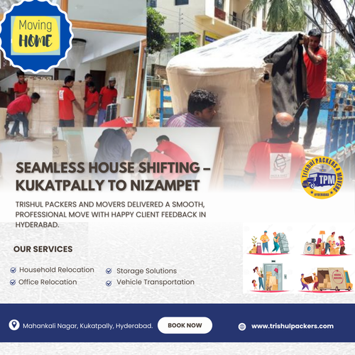 we helped a family move from their 3rd-floor flat in Kukatpally