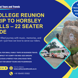 A youth group chose our 22 seater for a college reunion trip to Horsley Hills