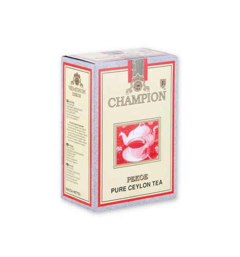 4870002220135 Чай Champion Pekoe Чёрн. Лист. 250 Г Кор. .jpg