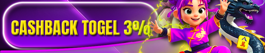Musik4D Bonus Cashback Mingguan 3% (khusus togel)