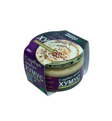 4607087941224 ЗАКУСКА ХУМУС ТАЙНЫ ВОСТОКА С КЕДРОВЫМИ ОРЕШКАМИ 200 Г СТ.БАН.jpg