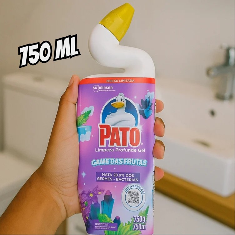 Pato Limpador Sanitário Limpeza Profunda Gel Edição Limitada Game das Frutas 750ml Pato Limpador Sanitário Limpeza Profunda Gel Edição Limitada Game das Frutas 750ml