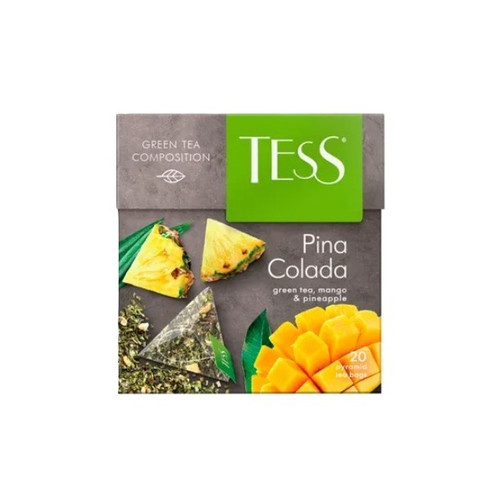 4605246007873 Чай Tess Pina Colada Зёленый. 20 Пак .jpg