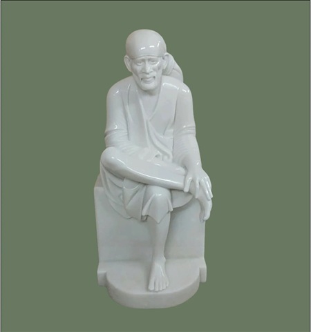 Finest & Sculptures Sai baba marble statue for home | Salvik.jpg
