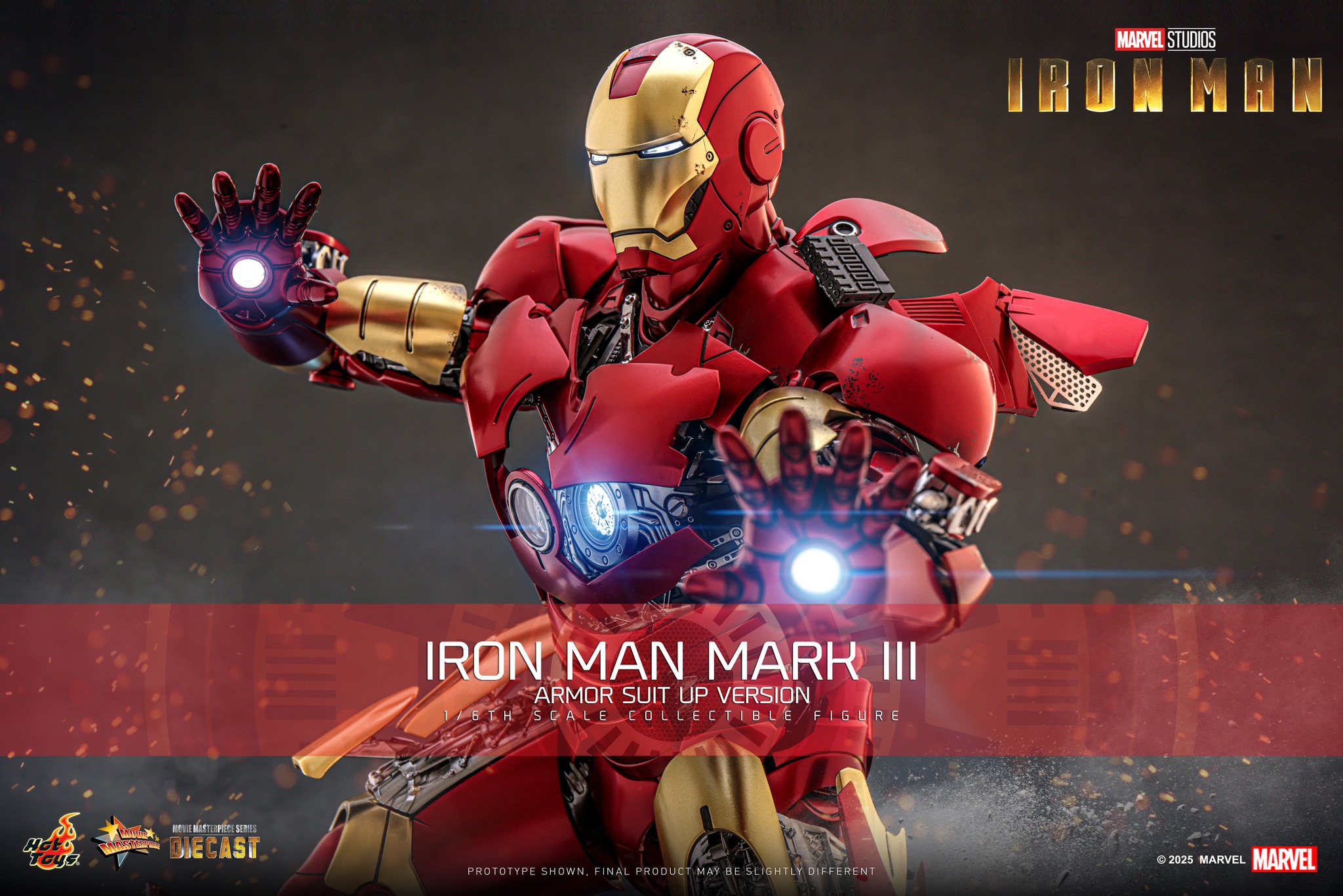Iron Man Powers Up: Hot Toys Unveils 1/6th Scale Mark III (Armour Suit-Up Version) Iron Man Powers Up: Hot Toys Unveils 1/6th Scale Mark III (Armour Suit-Up Version)
