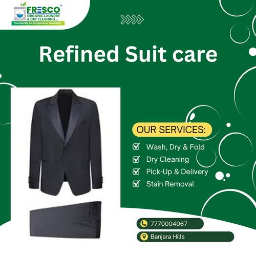 Try Fresco Organic Laundry’s expert suit dry cleaning in Banjara Hills..png