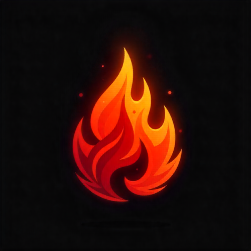 freepik a stylized fire logo with swirling flames in shade 46128.png