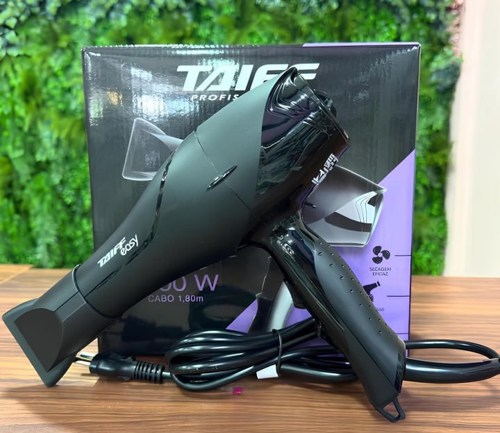 Secador De Cabelo Profissional Easy 1700w Taiff Cor Preto